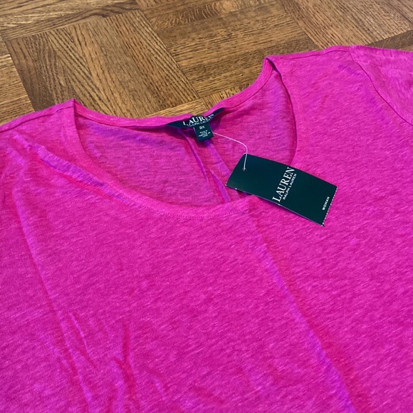 Lauren Ralph Lauren Linen Shirt 3X - Picture 2 of 6